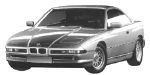 BMW E31 B3896 Fault Code